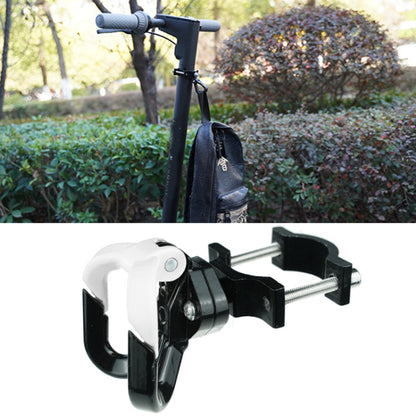 For Ninebot MAX G30 Scooter Accessories Aluminum Alloy Hook Rod Hook, Specification: Double Hook (Red Black)
