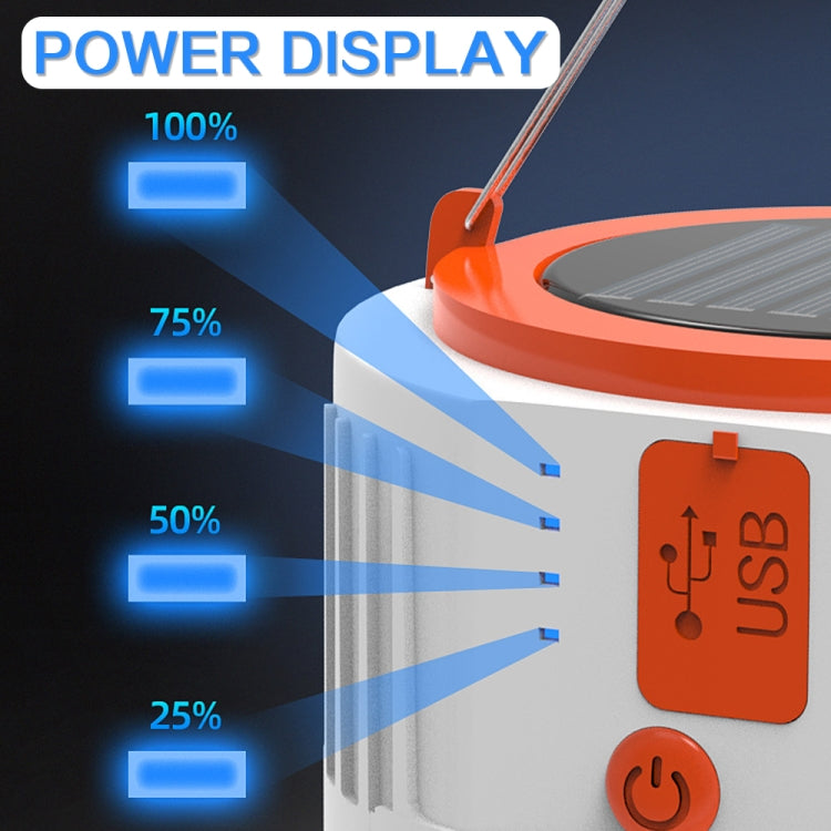 Solar LED Bulb Light Household Emergency Light Mobile Night Market Lamp, Style:, V65 8W  24 LED 2 Battery, V65 8W 24 LED 2 Battery + Power Output, V65 8W 24 LED 2 Battery + Remote Control, V66 8W 42 LED 3 Battery + Power Output�������������������������...