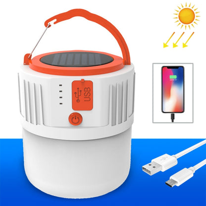 Solar LED Bulb Light Household Emergency Light Mobile Night Market Lamp, Style:, V65 8W  24 LED 2 Battery, V65 8W 24 LED 2 Battery + Power Output, V65 8W 24 LED 2 Battery + Remote Control, V66 8W 42 LED 3 Battery + Power Output�������������������������...