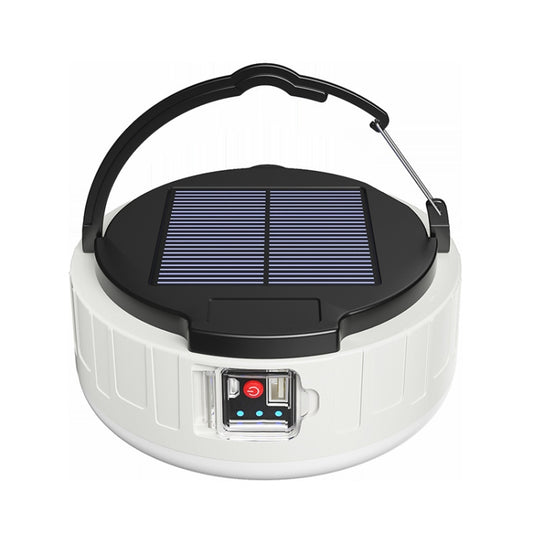 HB208 Solar Power 10W 37 LED Household Emergency Light Mobile Night Market Light Camping Light