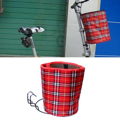 Bicycle Basket Cloth Hanging Basket Folding Bicycle Basket