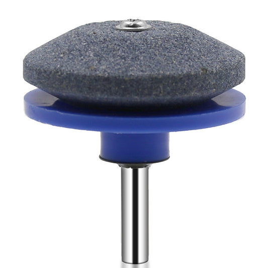 6 PCS Grinding Stone Industrial Electric Sharpener Mower Grinding Tool Wear Resistant Grinding Head, Plastic Blue, Plastic Black, Plastic Cyan, Plastic Red, Plastic Orange, Plastic Dark Blue, Metal