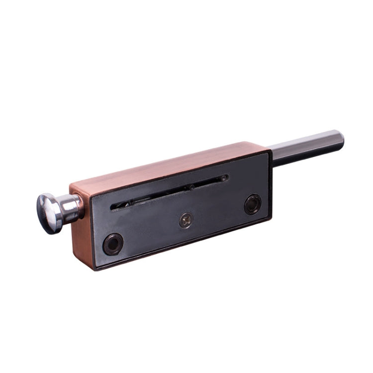KDS-A013 Zinc Alloy Rotary Door Latch Lock Surface Mounted Spring Rotary Latch Lock, Sandy Silver, Red Ancient, Green Ancient, Black Ancient