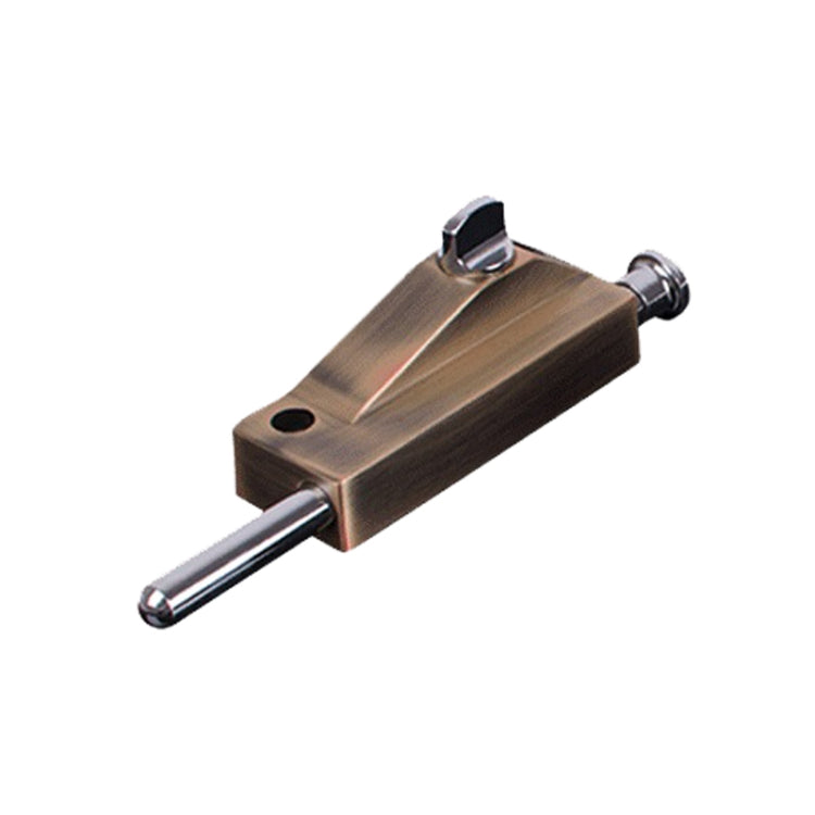 KDS-A013 Zinc Alloy Rotary Door Latch Lock Surface Mounted Spring Rotary Latch Lock, Sandy Silver, Red Ancient, Green Ancient, Black Ancient