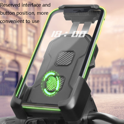 HW-68 Motorcycle Bicycle Navigation Mobile Phone Bracket, Style:, Round Handlebar, Rearview Mirror, U-shaped Handlebar
