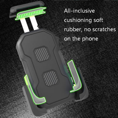 HW-68 Motorcycle Bicycle Navigation Mobile Phone Bracket, Style:, Round Handlebar, Rearview Mirror, U-shaped Handlebar