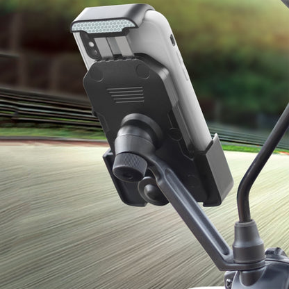 HW-68 Motorcycle Bicycle Navigation Mobile Phone Bracket, Style:, Round Handlebar, Rearview Mirror, U-shaped Handlebar