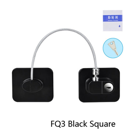 Child Safety Lock High-Rise Protective Lock, FQ3 Black Square, FQ3 White Square, FQ2 Black Square, FQ2 White Square
