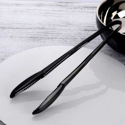 304 Stainless Steel Food Clip,Style:, Ice Clip (Gold), Ice Clip (Black)