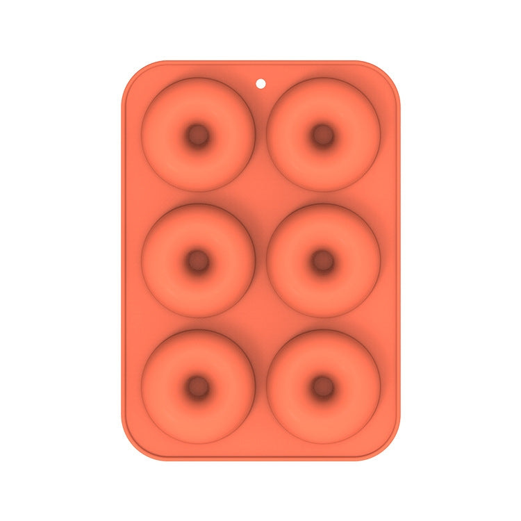 Oven Baking Tools Silicone Cake Donut Mold, 8 Even Brown, 6 Even Blue, 6 Even Purple, 6 Even Green, 6 Even Orange, 6 Even Yellow, 6 Even Red