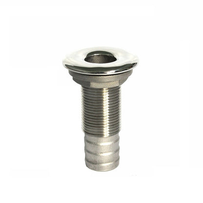 316 Stainless Steel Drain Pipe Tube Marine Drain Joint Fitting For Boat Yacht, 1/2inch, 3/4inch, 1inch, 1-1/2inch