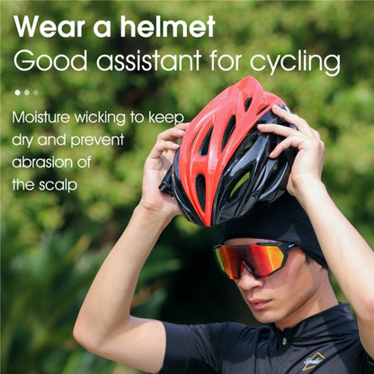 West Biking YP0201294 Summer Ice Silk Hat Riding Windproof Hood Breathable And Quick-Drying Helmet Lining Cap