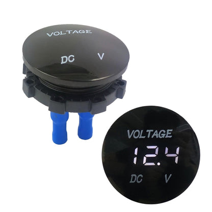 DC12-24V Automotive Battery DC Digital Display Voltage Meter Modified Measuring Instrument, DC12-24V(Blue Light), DC12-24V(Red Light), DC12-24V(Green Light), DC12-24V(White Light), DC12-24V(Orange Light)