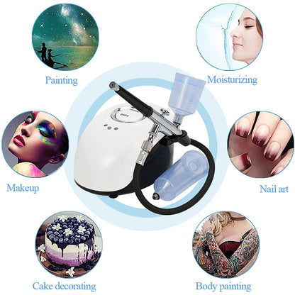 جهاز Beemyi BS-103 لصالونات التجميل، جهاز حقن الأكسجين عالي الضغط، بخاخ نانو محمول للوجه، جهاز ترطيب تجميلي، قابس أمريكي، قابس أوروبي