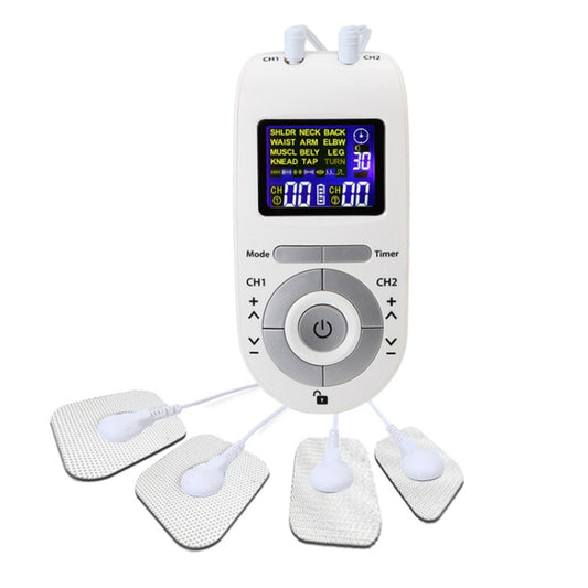 100B 12-mode Digital Meridian Physiotherapy Instrument Electronic Acupoint Pulse Acupuncture Massager, Battery Type