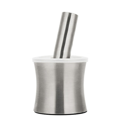 Kitchen 304 Stainless Steel Garlic Masher Spice Bean Nut Grinder, Straight Shape, Waist Shape, Drum Shape, Big Bowl Shape, Large Drum Shape