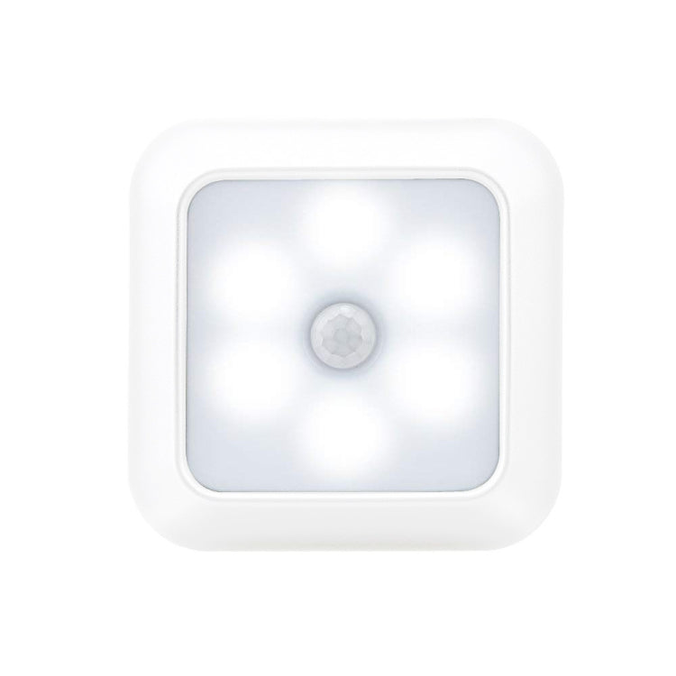 1143 Human Body Sensation Night Light Smart Home Sensing Lights, Silver White Light, Silver Warm Light, White Shell White Light, White Shell Warm Light
