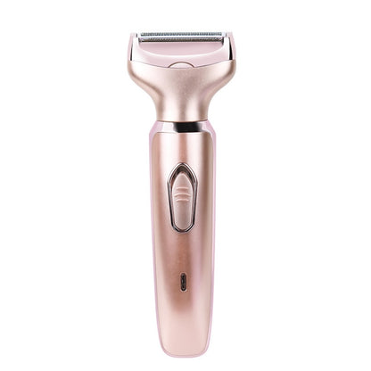 ماكينة حلاقة SONAX PRO SN-8977 للسيدات، 2 في 1، قابلة للغسل، شحن USB، جهاز إزالة الشعر، 2 في 1 (ذهبي وردي)