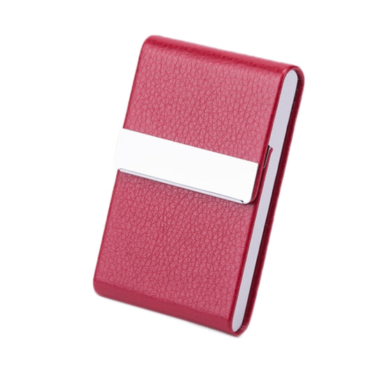 Advertising Business Card Case Business Practical Craft Gift, Red, Purple, Black, Brown, Gray, Pink, Apricot, Woven Black, Woven Coffee, Woven Blue, Woven Apricot, Woven Green