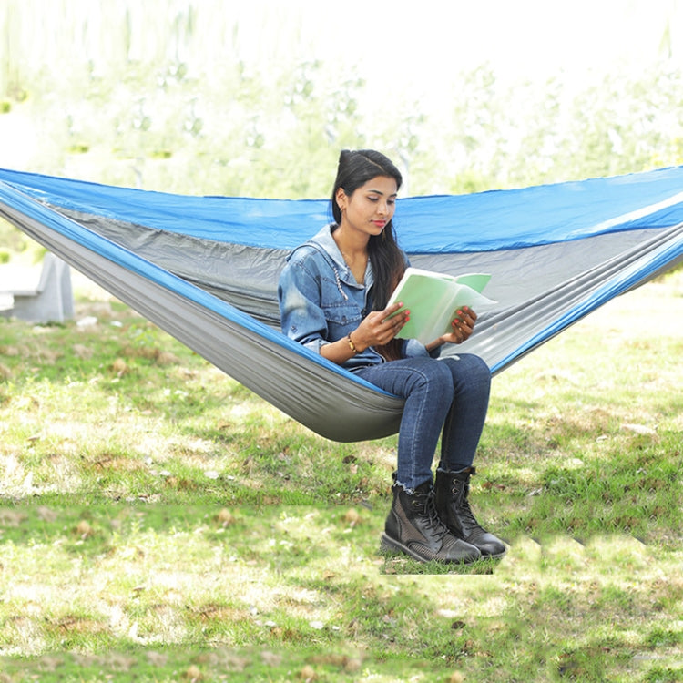 Outdoor Hammock Nylon Parachute Cloth Travel Camping Swing, Style: