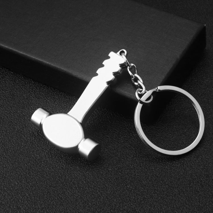 10 PCS Tool Metal Keychain Car Key Ring Pendant, H-540 Activity Wrench, H-389 Hex Wrench, H-391 Glossy Ax, H-388 Thread Ax, H-395 Double Head Wrench, H-405 Double Row Saw, H-402 Hand Saw, H-541 Crooked Nose Pliers, H-399 Pliers, X-396 Vise, H-556 Shove...