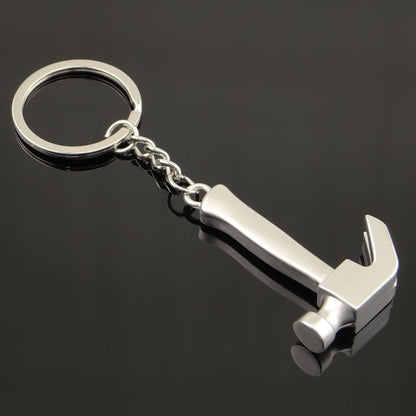 10 PCS Tool Metal Keychain Car Key Ring Pendant, H-540 Activity Wrench, H-389 Hex Wrench, H-391 Glossy Ax, H-388 Thread Ax, H-395 Double Head Wrench, H-405 Double Row Saw, H-402 Hand Saw, H-541 Crooked Nose Pliers, H-399 Pliers, X-396 Vise, H-556 Shove...