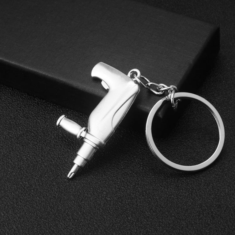 10 PCS Tool Metal Keychain Car Key Ring Pendant, H-540 Activity Wrench, H-389 Hex Wrench, H-391 Glossy Ax, H-388 Thread Ax, H-395 Double Head Wrench, H-405 Double Row Saw, H-402 Hand Saw, H-541 Crooked Nose Pliers, H-399 Pliers, X-396 Vise, H-556 Shove...
