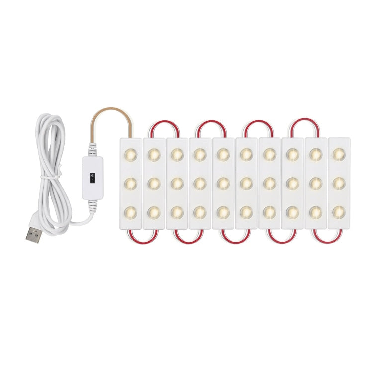 LED Mirror Front Lamp USB Infrared Sensor Makeup Mirror Fill Light, 2 in 1 Infrared Sensor, 6 in 1 Infrared Sensor, 10 in 1 Infrared Sensor, 14 in 1 Infrared Sensor