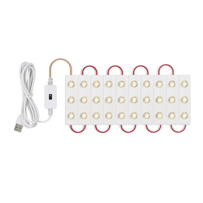 LED Mirror Front Lamp USB Infrared Sensor Makeup Mirror Fill Light, 2 in 1 Infrared Sensor, 6 in 1 Infrared Sensor, 10 in 1 Infrared Sensor, 14 in 1 Infrared Sensor