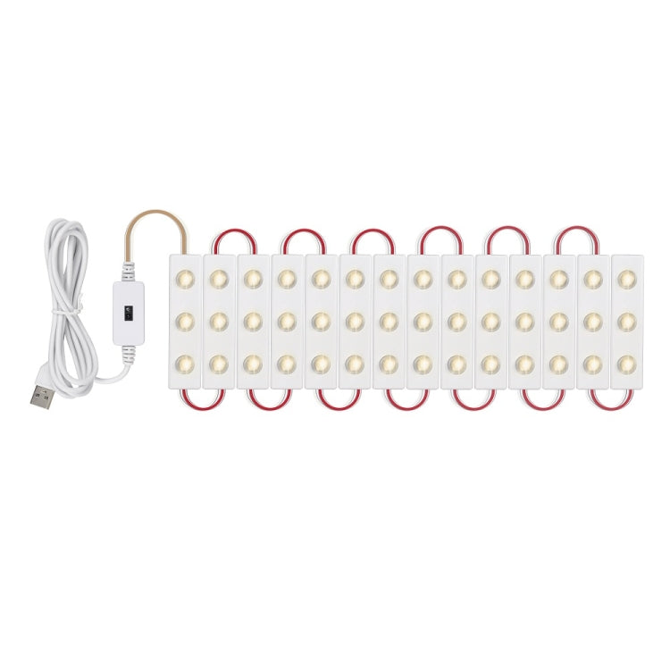 LED Mirror Front Lamp USB Infrared Sensor Makeup Mirror Fill Light, 2 in 1 Infrared Sensor, 6 in 1 Infrared Sensor, 10 in 1 Infrared Sensor, 14 in 1 Infrared Sensor