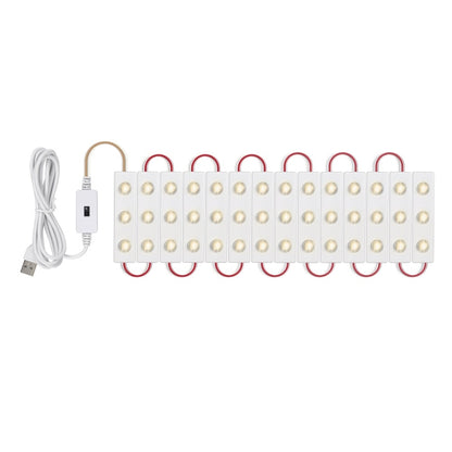 LED Mirror Front Lamp USB Infrared Sensor Makeup Mirror Fill Light, 2 in 1 Infrared Sensor, 6 in 1 Infrared Sensor, 10 in 1 Infrared Sensor, 14 in 1 Infrared Sensor