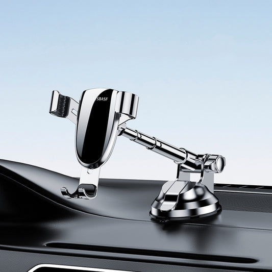 OATSBASF 03513 Phone Car Magnetic Telescopic Bracket Suction Cup Type Navigation Mobile Phone Bracket, 03513