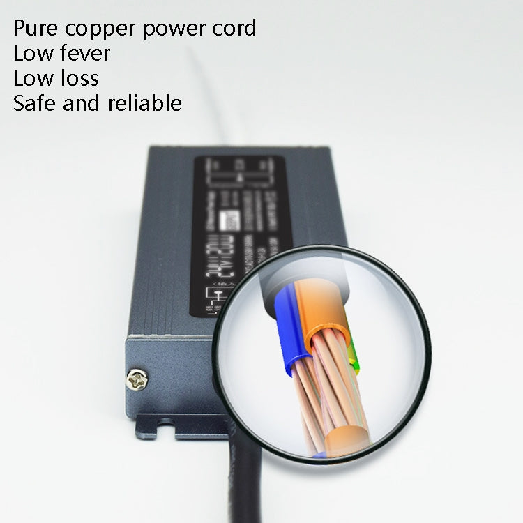 GEEPUT 220V To 24V LED Waterproof Power Supply Switch Transformer, 0.83A 20W, 1.25A 30W, 1.67A 40W, 2.1A 50W, 2.5A 60W, 3.3A 80W, 4.17A 100W, 5A 120W, 6.25A 150W, 8.33A 200W, 10.42A 250W, 12.5A 300W, 14.5A 350W, 16.7A 400W, 20.8A 500W, 25A 600W