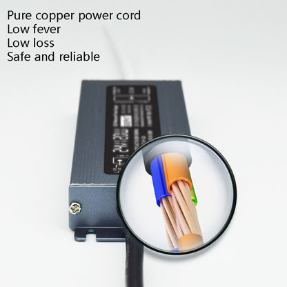 GEEPUT 220V To 24V LED Waterproof Power Supply Switch Transformer, 0.83A 20W, 1.25A 30W, 1.67A 40W, 2.1A 50W, 2.5A 60W, 3.3A 80W, 4.17A 100W, 5A 120W, 6.25A 150W, 8.33A 200W, 10.42A 250W, 12.5A 300W, 14.5A 350W, 16.7A 400W, 20.8A 500W, 25A 600W