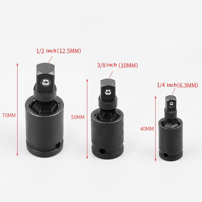 Windurate Universal Joint Connector Electric Wrench Sleeve Joint Electrical Steering Head, Specification : 1/4 inch, 1/4 inch, 1/2 inch, 3/8 inch