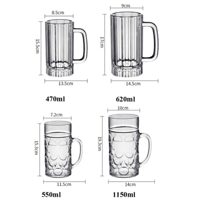 Acrylic Beer Glass KTV Bar Beer Glass, 2 PCS 470ml No. 1  Cup, 620ml  No. 2 Cup, 550ml  No. 3 Cup, 1150ml   No. 4  Cup, 370ml No. 5  Cup, 550ml No. 6  Cup, 450ml  No. 7 Cup, 500ml No. 8   Cup, 3 PCS 320ml  No. 9 Cup, 420ml No. 10   Cup, 520ml  No. 11  ...