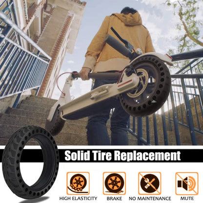 8.5 Inch Electric Scooter Honeycomb Anti-Explosive Tire Resistant Rubber Tire For Xiaomi Mijia M365 / M365 Pro