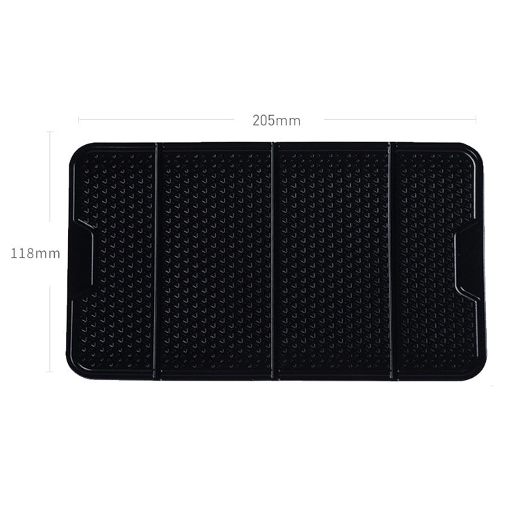 2 PCS R-1337 Multifunctional Folding Bracket Car Center Console Adhesive Bracket Mobile Phone Anti-Slip Mat Storage Mat, R-1337