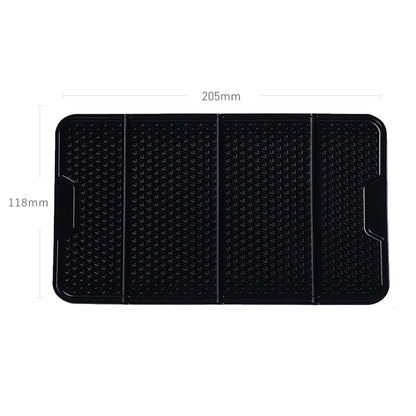 2 PCS R-1337 Multifunctional Folding Bracket Car Center Console Adhesive Bracket Mobile Phone Anti-Slip Mat Storage Mat, R-1337