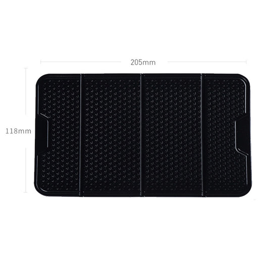 2 PCS R-1337 Multifunctional Folding Bracket Car Center Console Adhesive Bracket Mobile Phone Anti-Slip Mat Storage Mat, R-1337