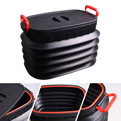 18L Folding Trash Can Telescopic Storage Box Storage Bucket Folding Water Bucket, Folding Trash Can