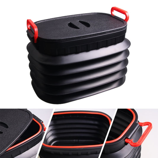 18L Folding Trash Can Telescopic Storage Box Storage Bucket Folding Water Bucket, Folding Trash Can