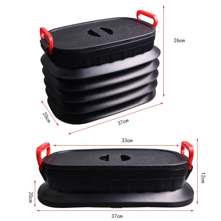18L Folding Trash Can Telescopic Storage Box Storage Bucket Folding Water Bucket, Folding Trash Can