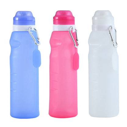 XC-282 600ml Silicone Folding Cup Out Camping Cycling Sports Kettle