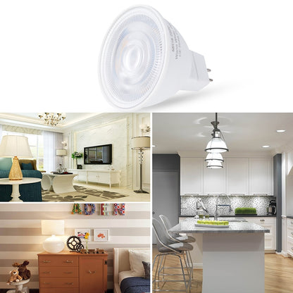 LED Light Cup 2835 Patch Energy-Saving Bulb Plastic Clad Aluminum Light Cup, 5W 6Beads, 7W 12 Beads