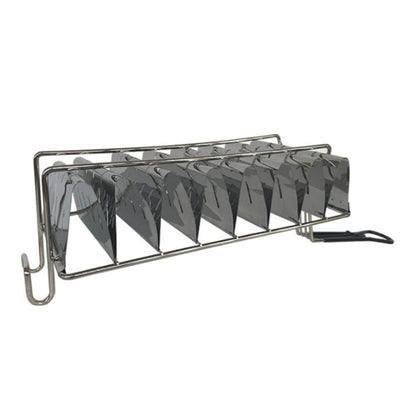 Stainless Steel Taco Tortilla Crust V-Shaping Tool ,Style:, 8 Grid Fried Basket