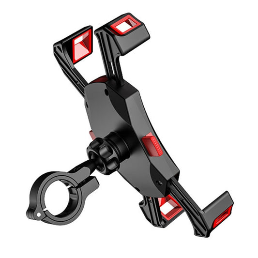 Kewig Reflection To Fall Shockproof Bicycle Bracket Motorcycle Four-Claw Mobile Phone Holder, M113-A