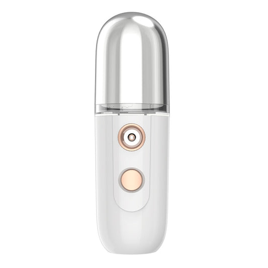 Portable Rechargeable Water Replenishing Device Beauty Humidifying Sprayer, Colour: No. 4 White, No. 4 White