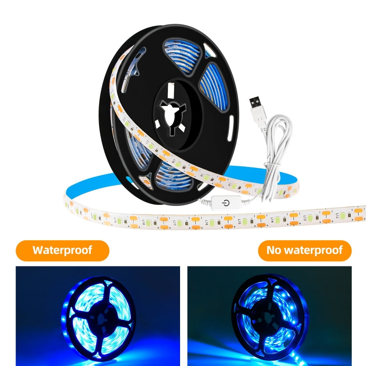 LED Plant Growth Lamp USB Touch Dimming Full Spectroscopy Planting Fill Light, 2 PCS 0.5m Waterproof, 1m Waterproof, 2m Waterproof, 3m Waterproof, 2 PCS 0.5m Non-waterproof, 2 PCS 1m Non-waterproof, 2m Non-waterproof, 3m Non-waterproof