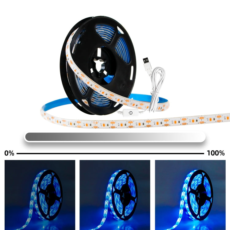 LED Plant Growth Lamp USB Touch Dimming Full Spectroscopy Planting Fill Light, 2 PCS 0.5m Waterproof, 1m Waterproof, 2m Waterproof, 3m Waterproof, 2 PCS 0.5m Non-waterproof, 2 PCS 1m Non-waterproof, 2m Non-waterproof, 3m Non-waterproof